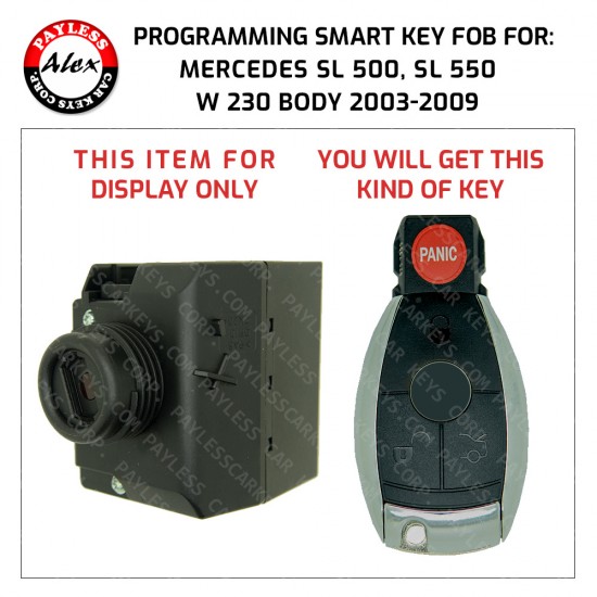 Buy KEY PROGRAMMING SERVICE FOR MERCEDES SL-500