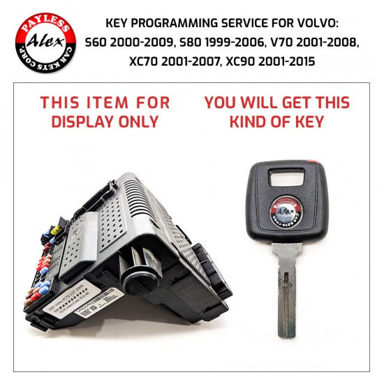 Buy KEY PROGRAMMING BY CEM MODULE FOR VOLVO S60 S80 V70 XC70 XC90 2005-