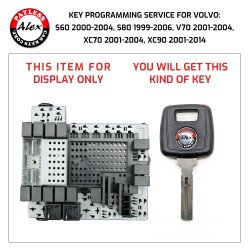 KEY PROGRAMMING BY CEM MODULE FOR VOLVO S60 S80 V70 XC70 XC90 1999- 