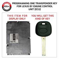 KEY PROGRAMMING SERVICE FOR LEXUS 