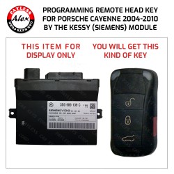 2004+ PORSCHE CAYENNE 2 KEYS PROGRAMMING SERVICE