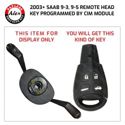 SAAB 9-3 KEY PROGRAMMING SERVICE COMES WITH 2 OEM KEYS