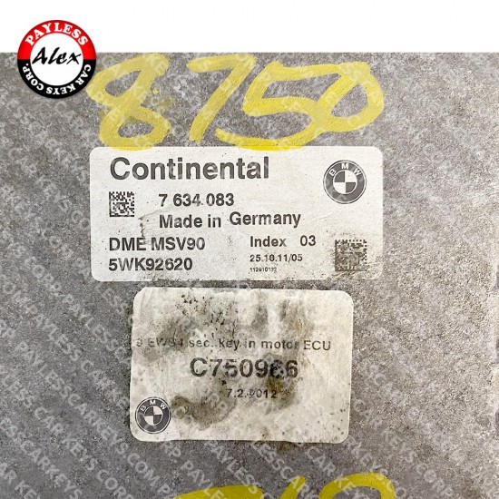 Buy CONTINENTAL DME MSV90 ECU CLONNING SERVICE