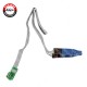 Buy ORANGE 5 LEAD WITH CLIPS SOIC8